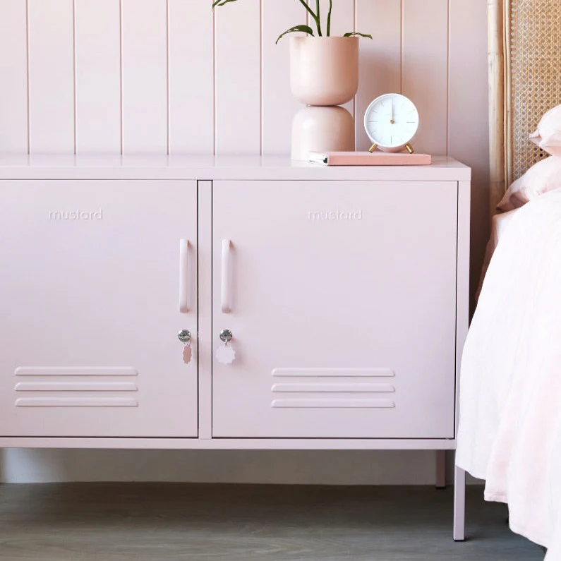 The Lowdown Double Door Locker Cabinet (Blush) - Image 5