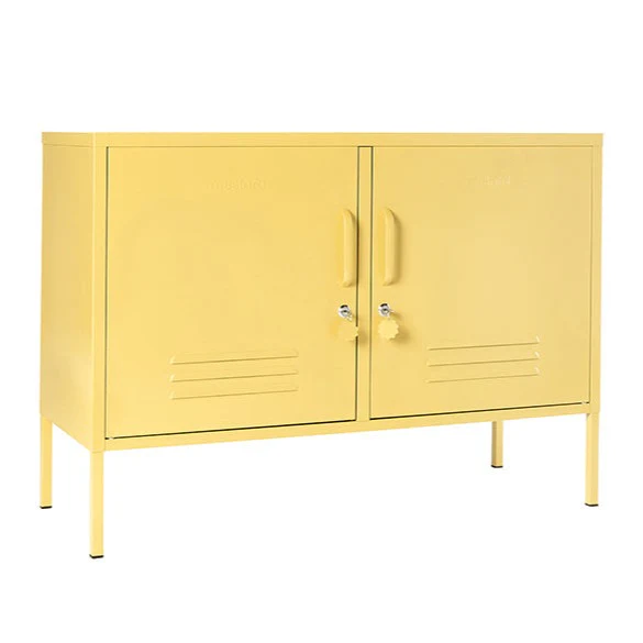 The Lowdown Double Door Locker Cabinet (Butter) - Image 4
