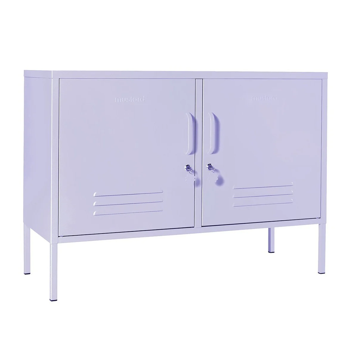 The Lowdown Double Door Locker Cabinet (Lilac) - Image 4