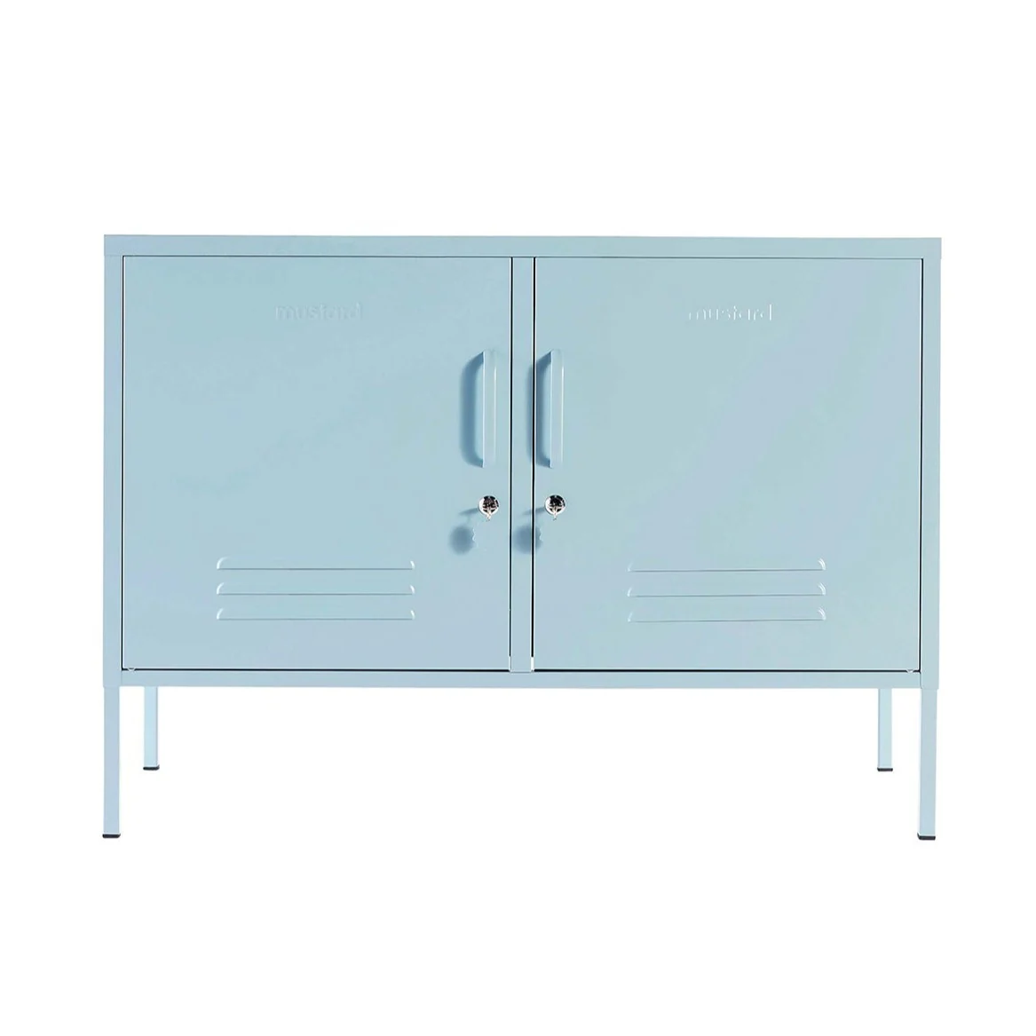The Lowdown Double Door Locker Cabinet (Ocean) - Image 3