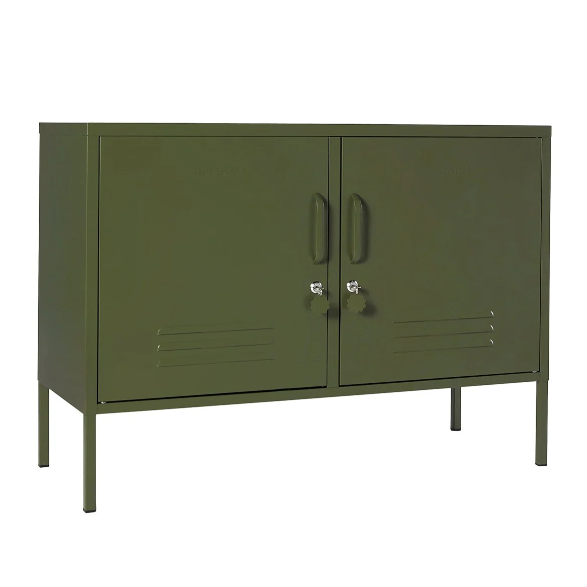 The Lowdown Double Door Locker Cabinet (Olive) - Image 4