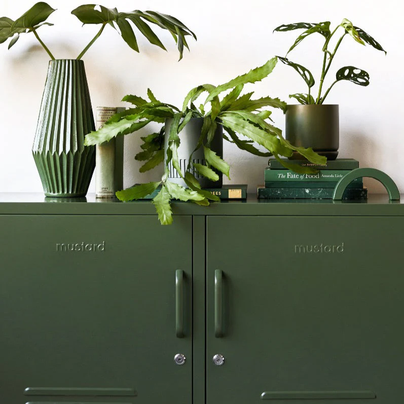 The Lowdown Double Door Locker Cabinet (Olive) - Image 6