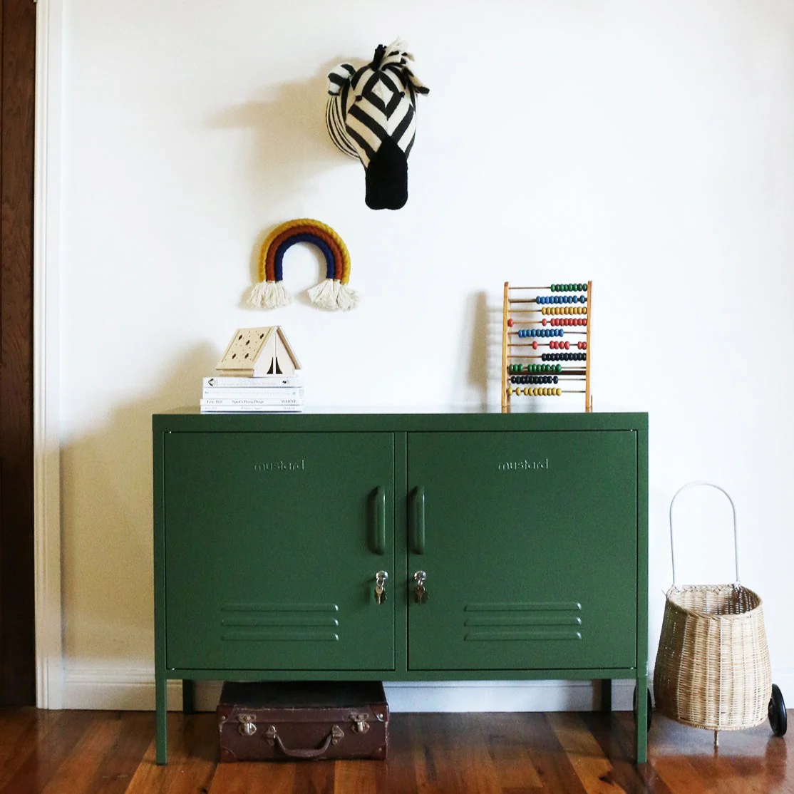 The Lowdown Double Door Locker Cabinet (Olive) - Image 7