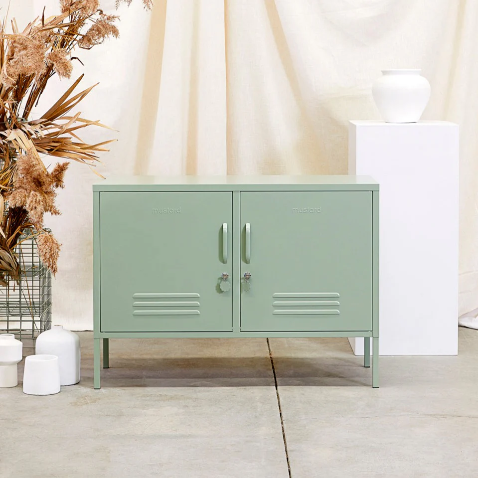 The Lowdown Double Door Locker Cabinet (Sage) - Image 10