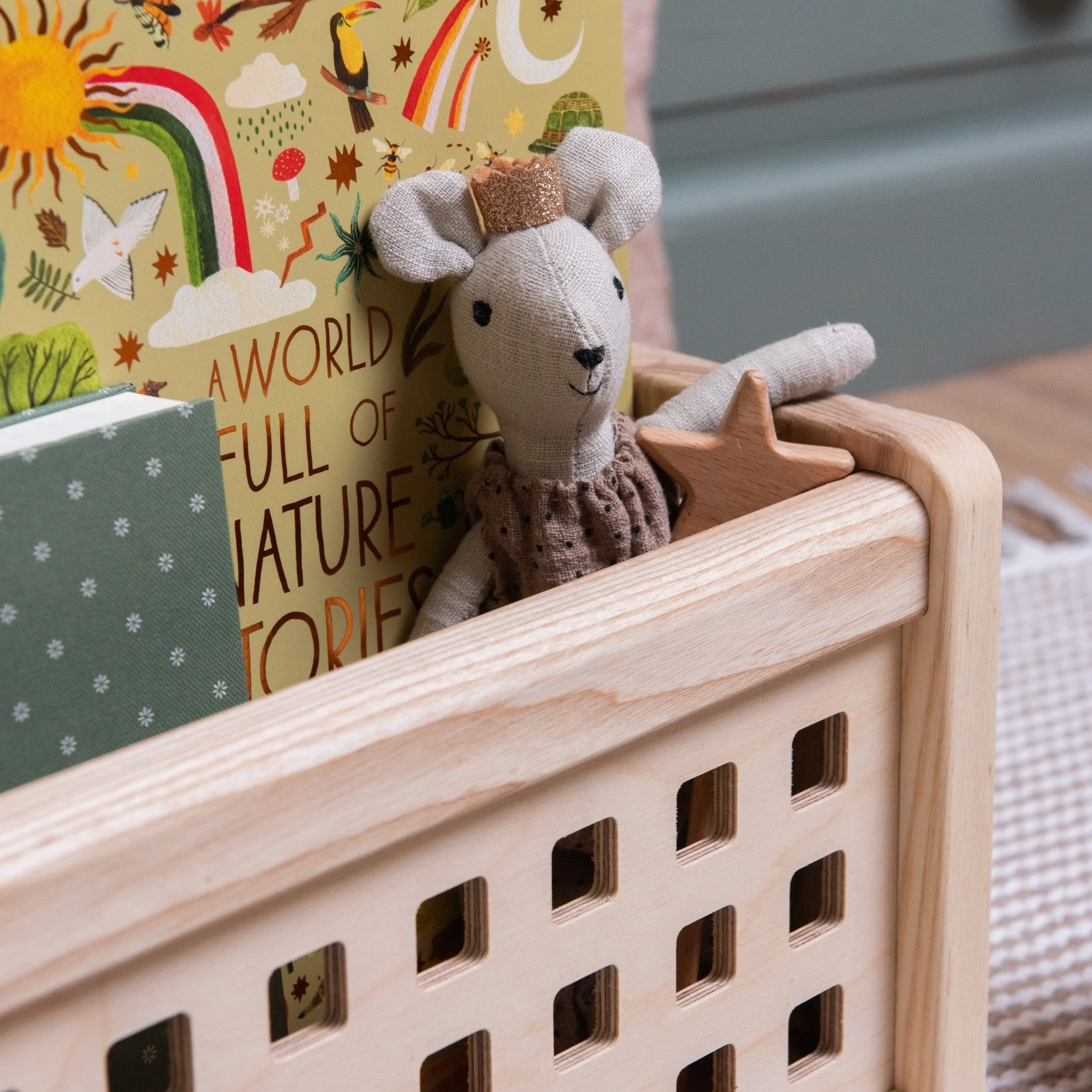 The Midi Caddy Countertop Storage Box (Solid Ash) - Image 3