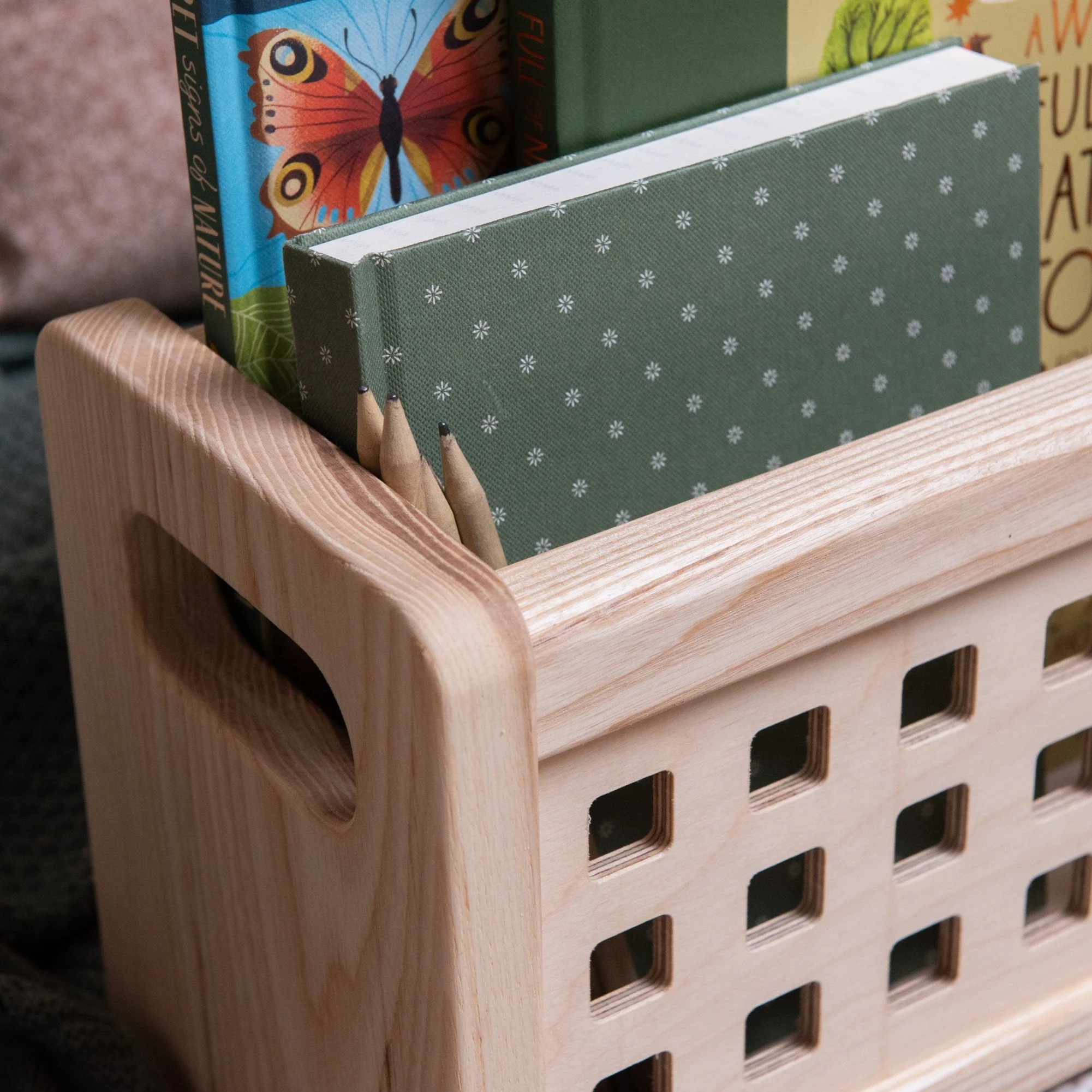 The Midi Caddy Countertop Storage Box (Solid Ash) - Image 4