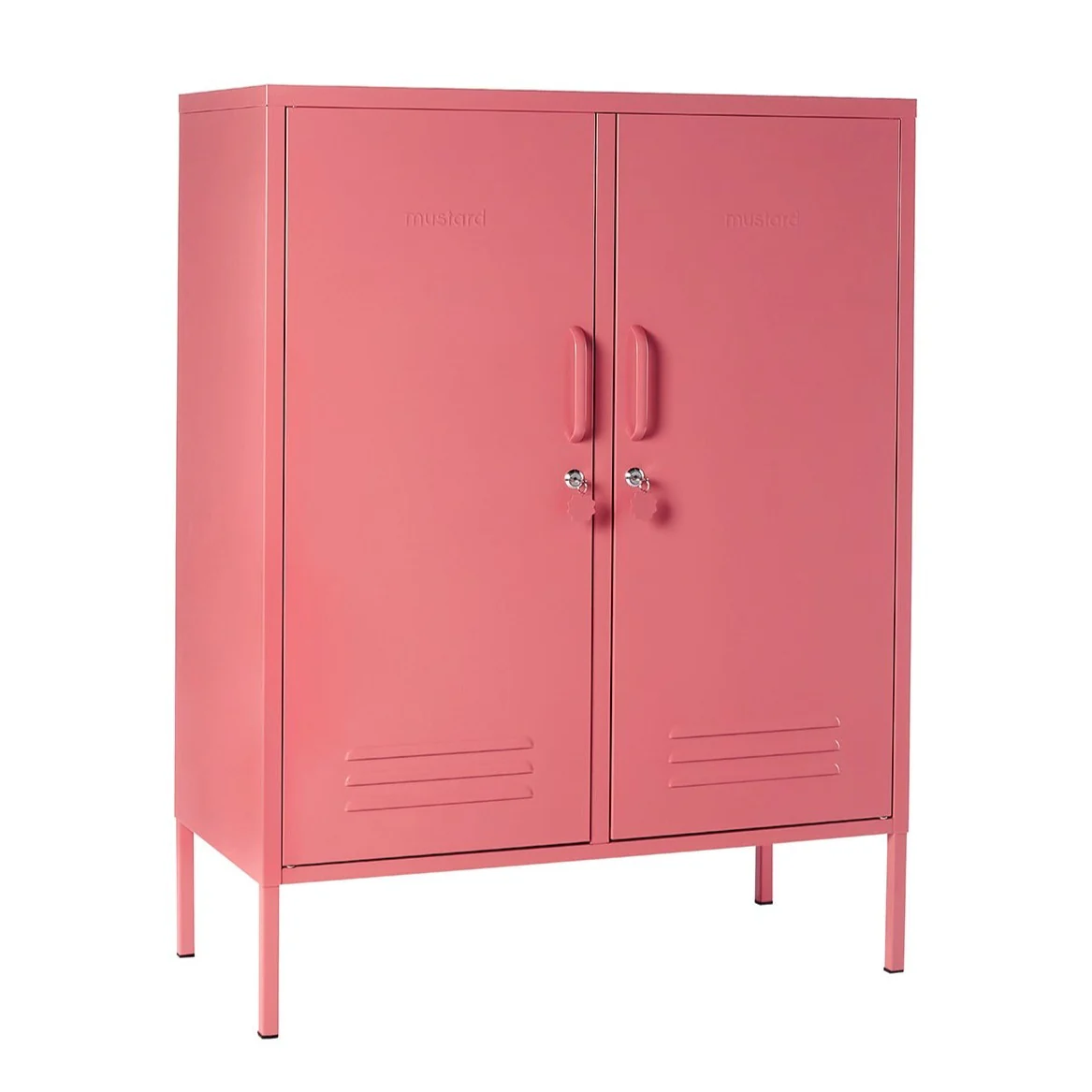 The Midi Double Door Locker Cabinet (Berry) - Image 6