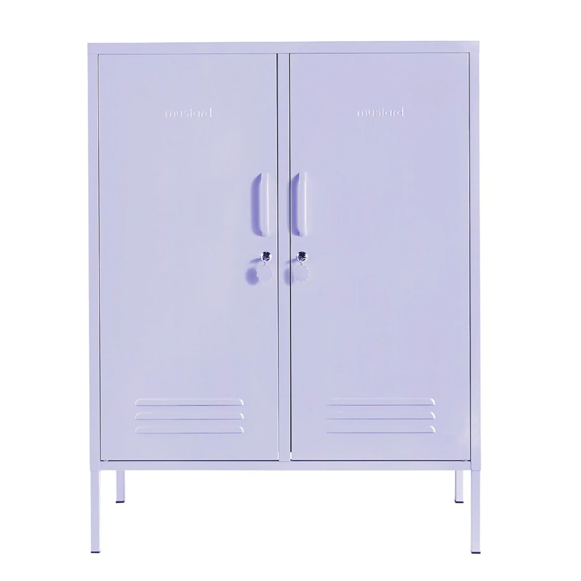 The Midi Double Door Locker Cabinet (Lilac) - Image 5
