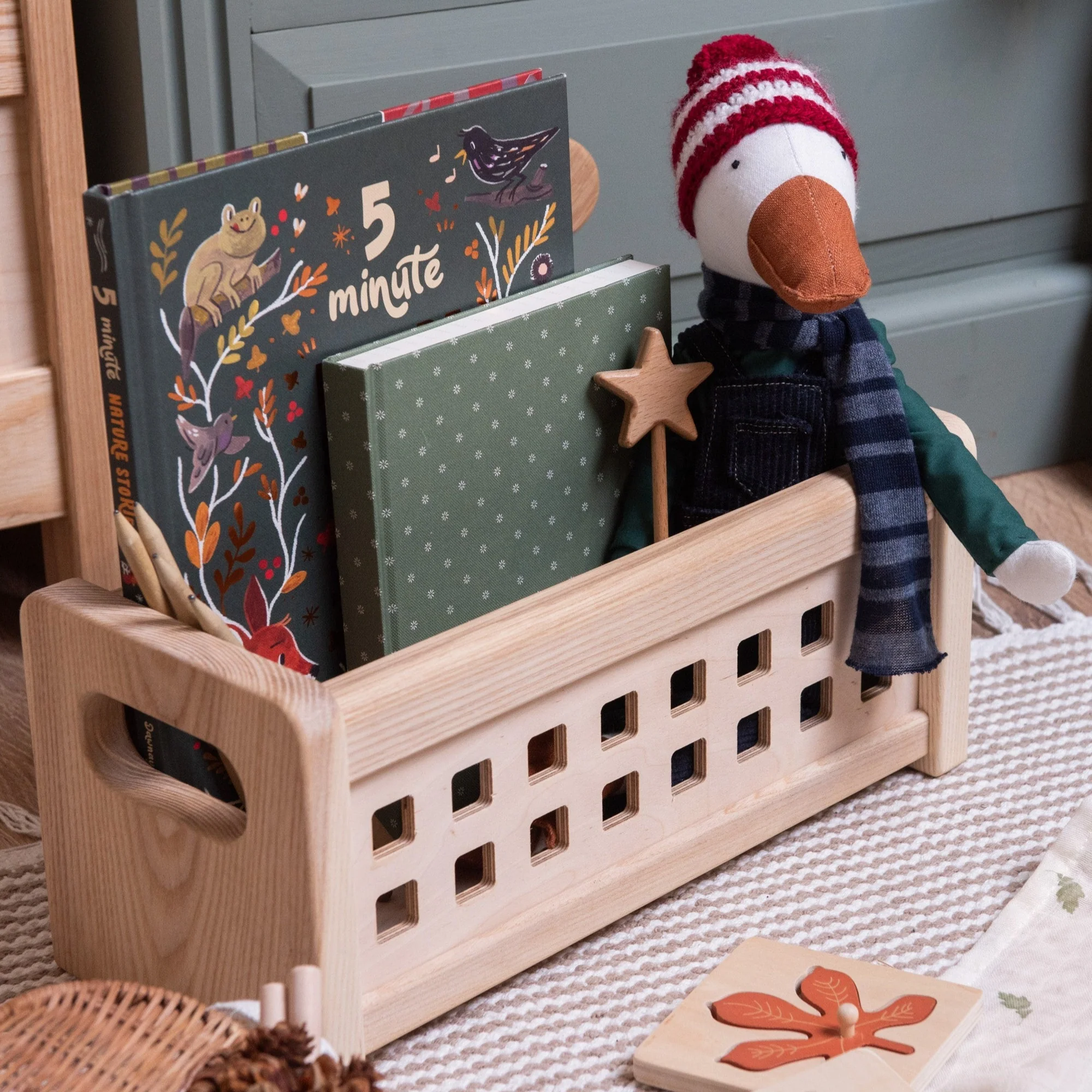 The Mini Caddy Countertop Storage Box (Solid Ash) - Image 3
