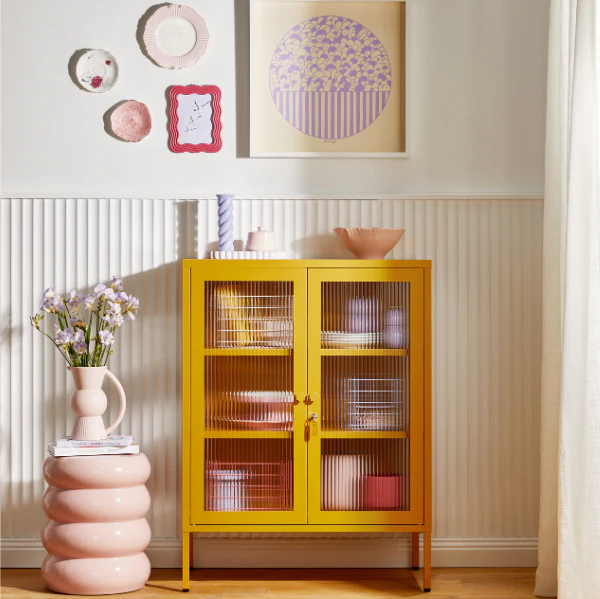 The Mixer Mustard Made Cabinet (Mustard) - Image 5
