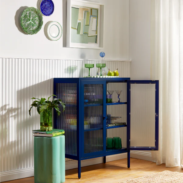 The Mixer Mustard Made Cabinet (Navy) - Image 9