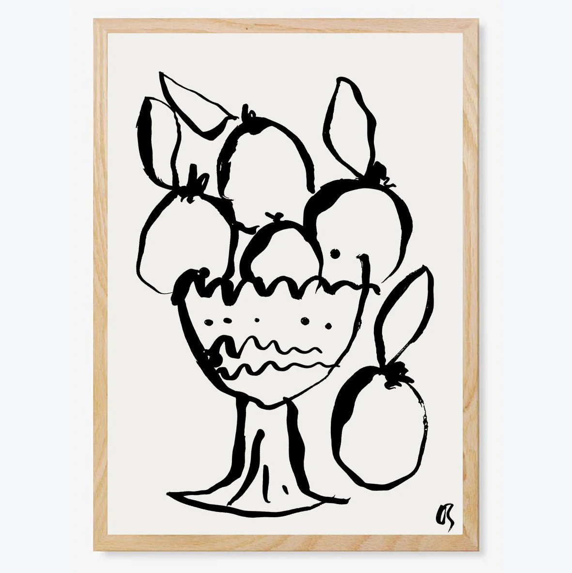 The Oranges Art Print - Image 2