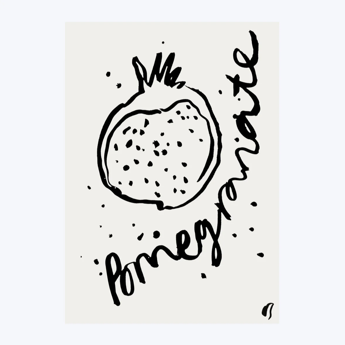 The Pomegranate Art Print - Image 3