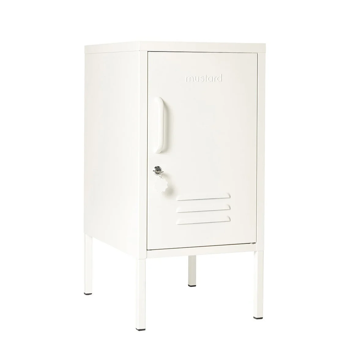 The Shorty Single Door Locker Cabinet (Chalk) (Opens to Right) - Image 5
