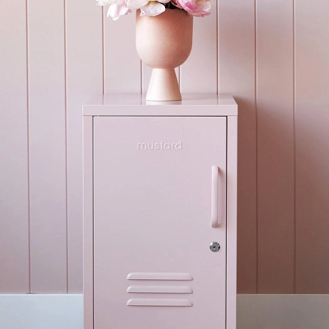 The Shorty Single Door Locker Cabinet (Blush) (Opens to Left) - Image 2