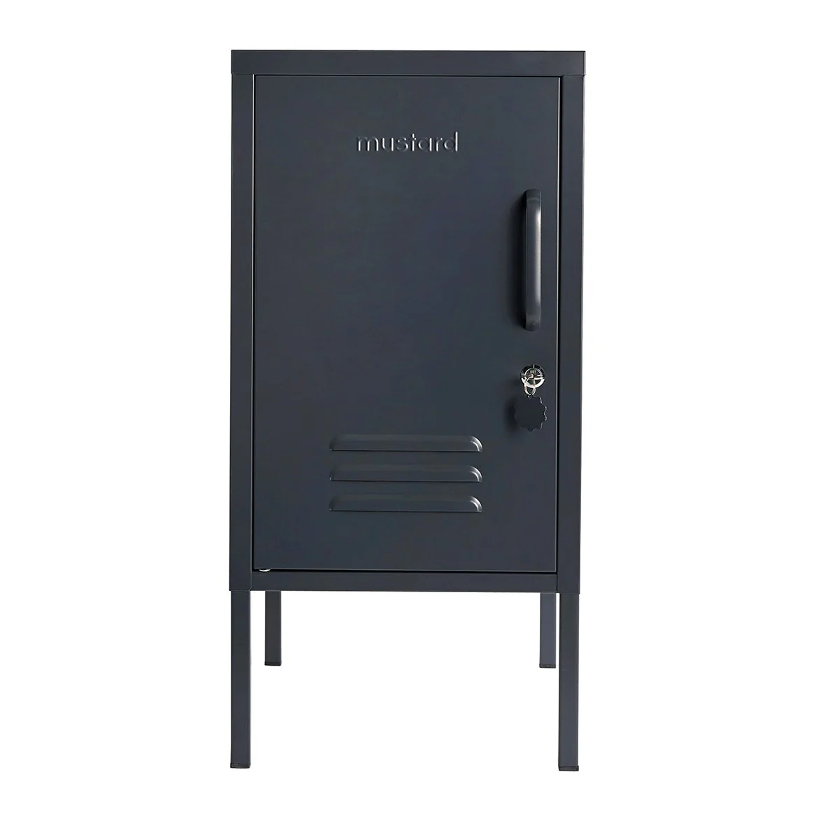 The Shorty Single Door Locker Cabinet (Slate) (Opens to Left) - Image 4