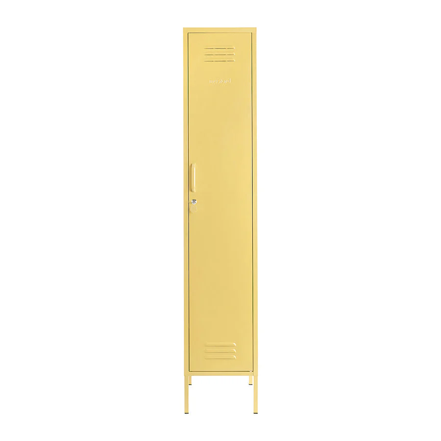 The Skinny Single Door Locker Cabinet (Butter) - Image 2