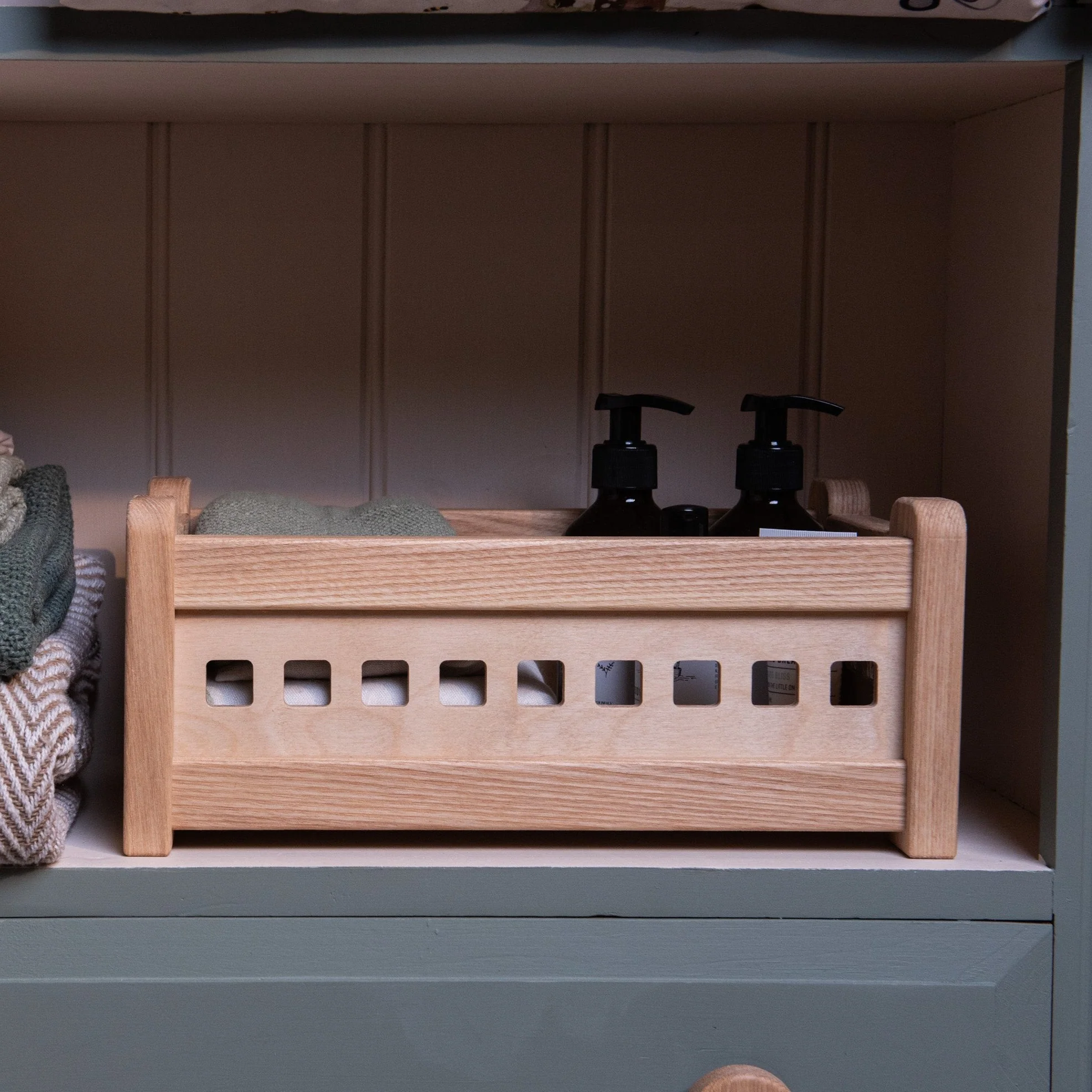 The Small Crate Countertop Storage Box (Solid Ash) - Image 4