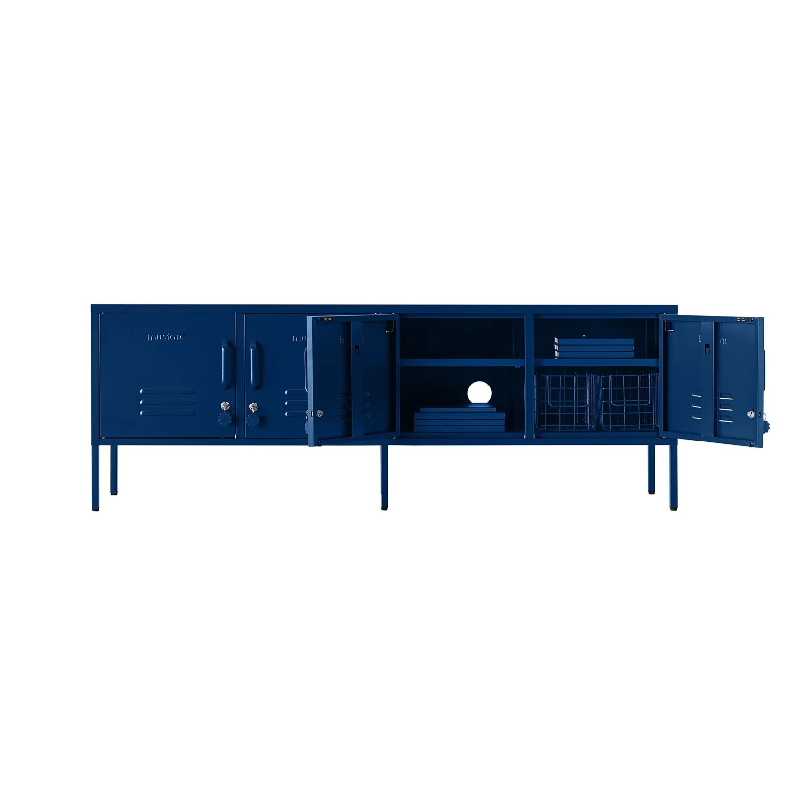 The Standard Four Door Locker Unit (Navy) - Image 4