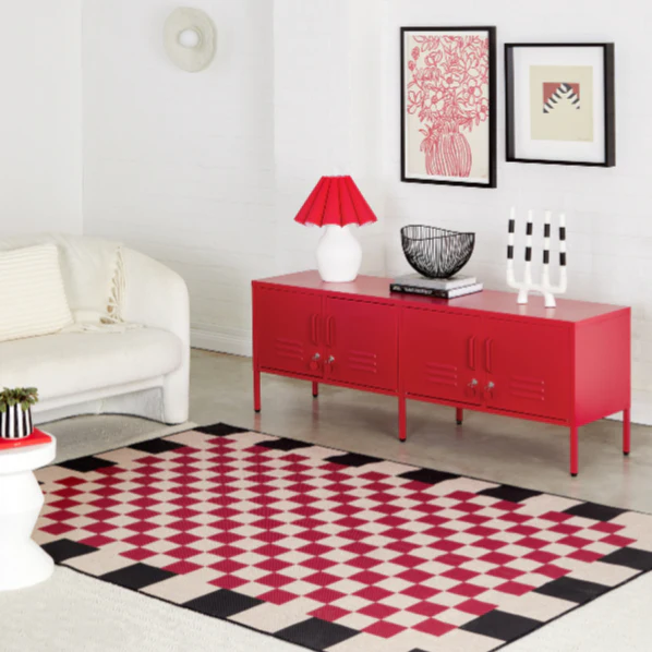 The Standard Four Door Locker Unit (Poppy)