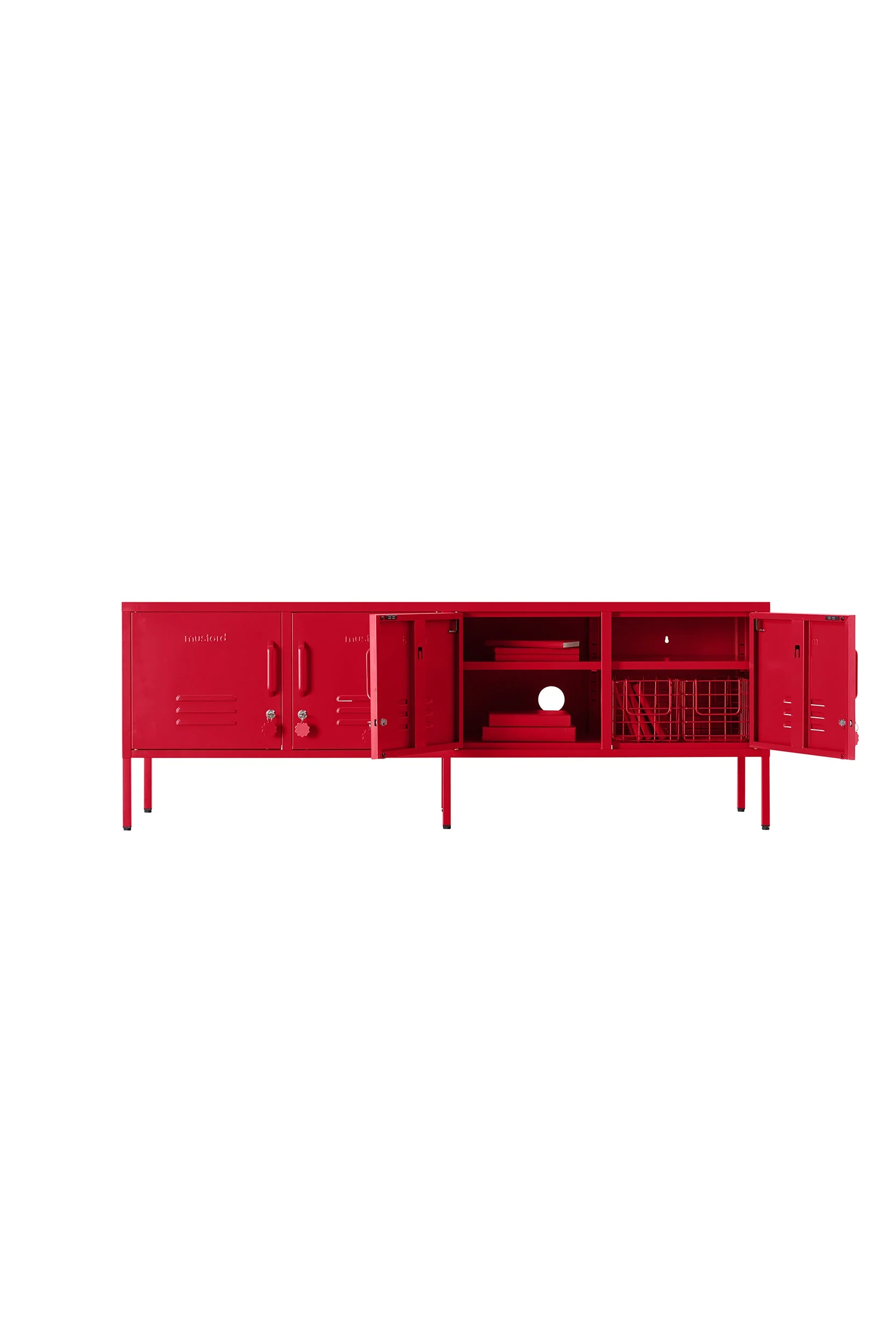 The Standard Four Door Locker Unit (Poppy) - Image 4