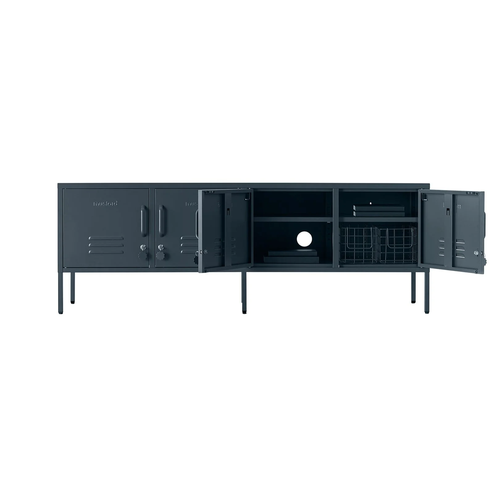 The Standard Four Door Locker Unit (Slate) - Image 4
