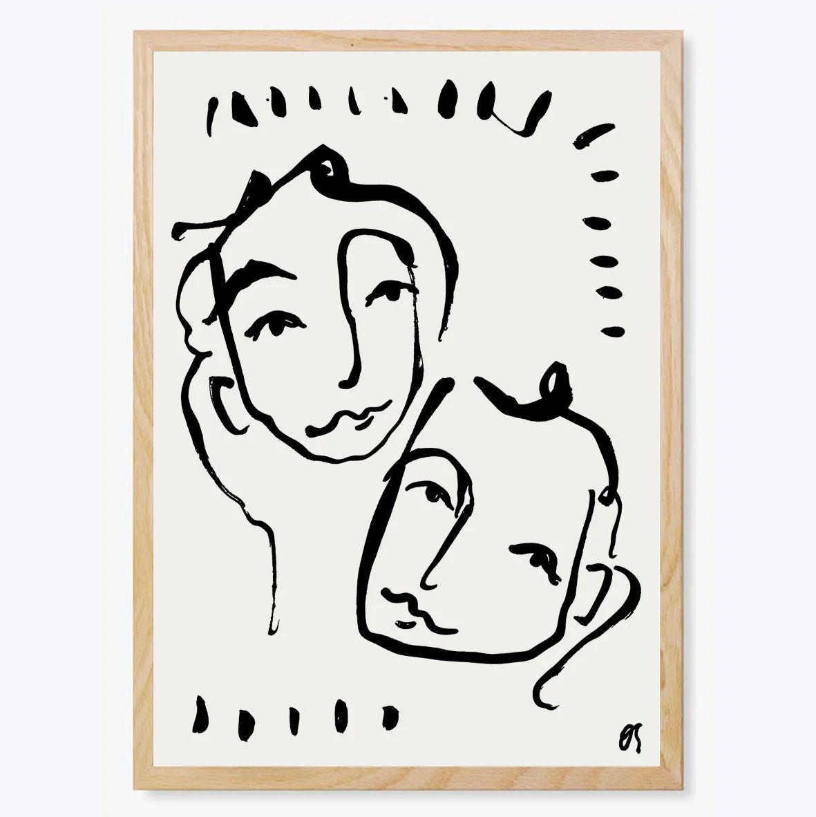 The Two of Us Art Print - Image 2