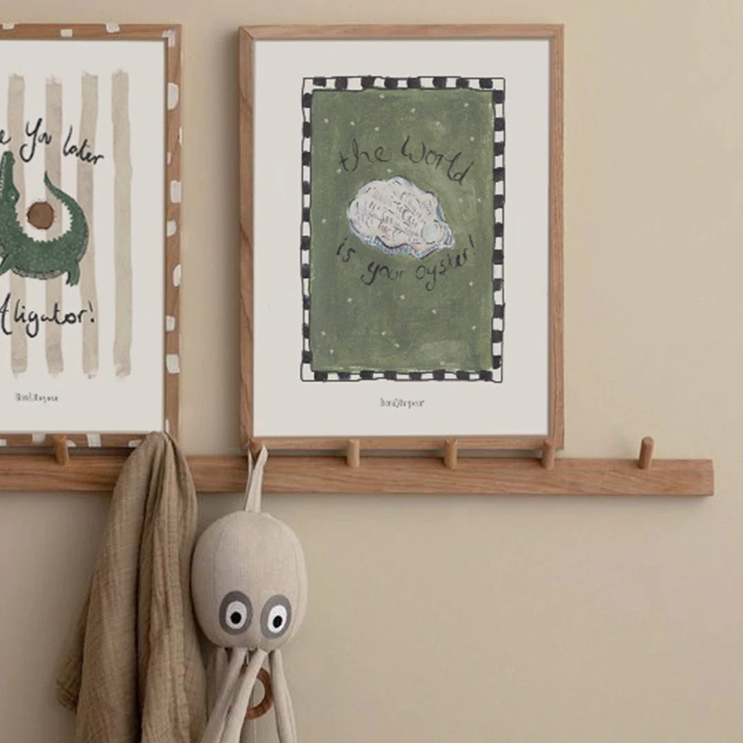 The World Is Your Oyster Art Print - Image 4
