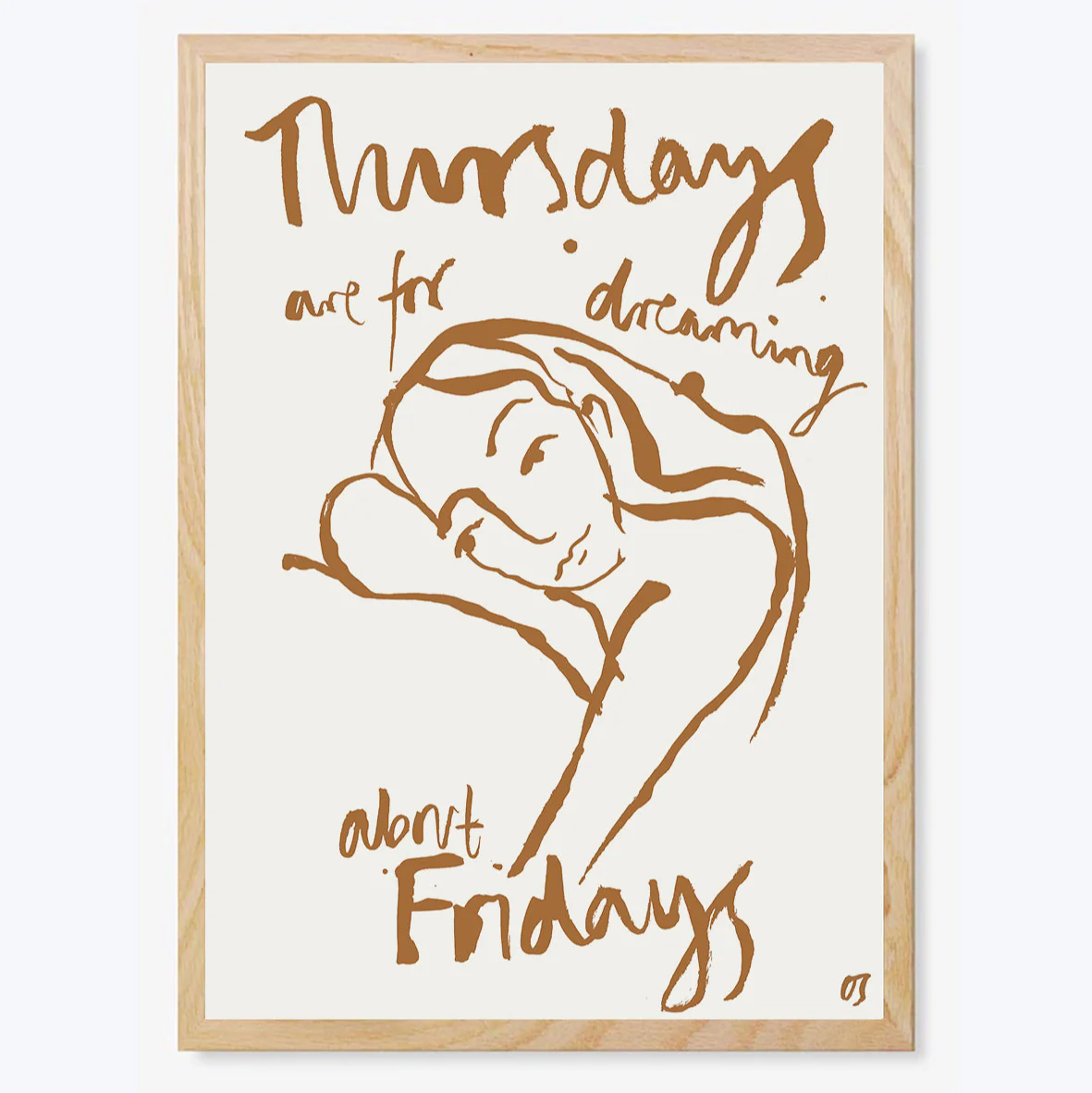 Thursday Art Print - Image 2