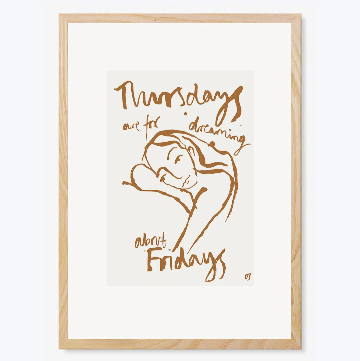 Thursday Art Print - Image 3