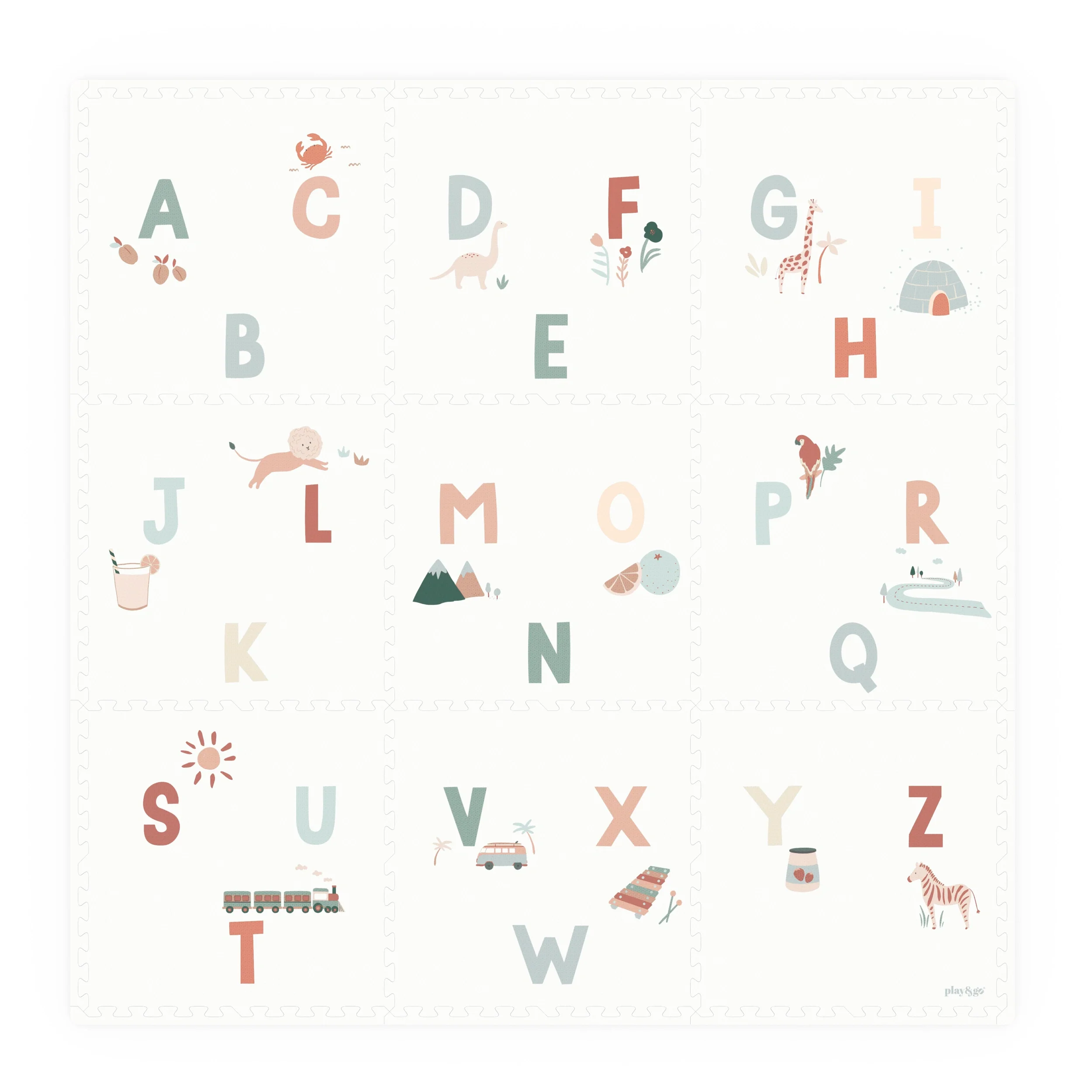 Tiloo Alphabet Puzzle Piece Foam Playmat - Image 9