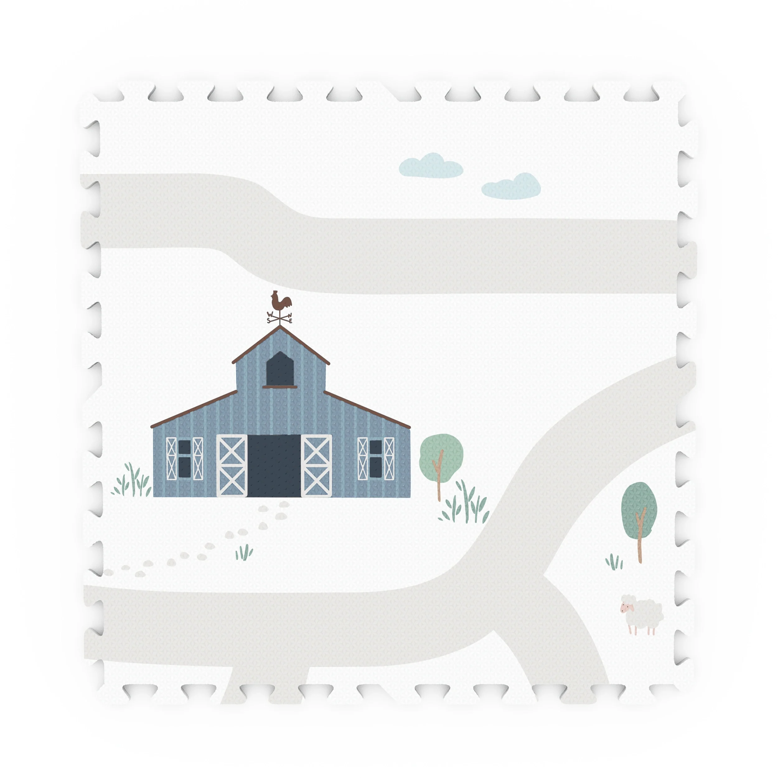 Tiloo Farm Puzzle Piece Foam Playmat - Image 12