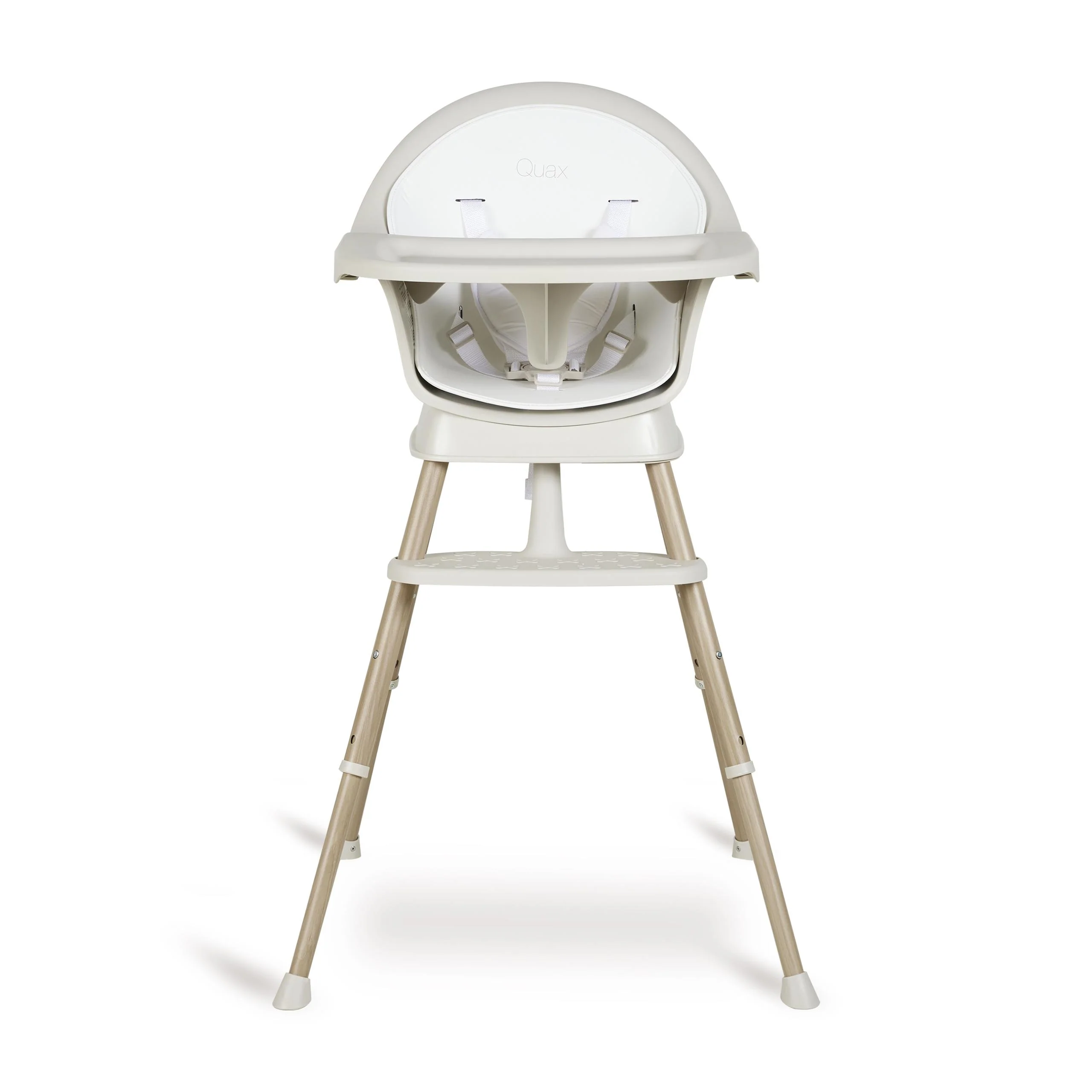 Ultimo 3 Luxe Adjustable Wooden Leg Highchair (Clay/Natural) - Image 10