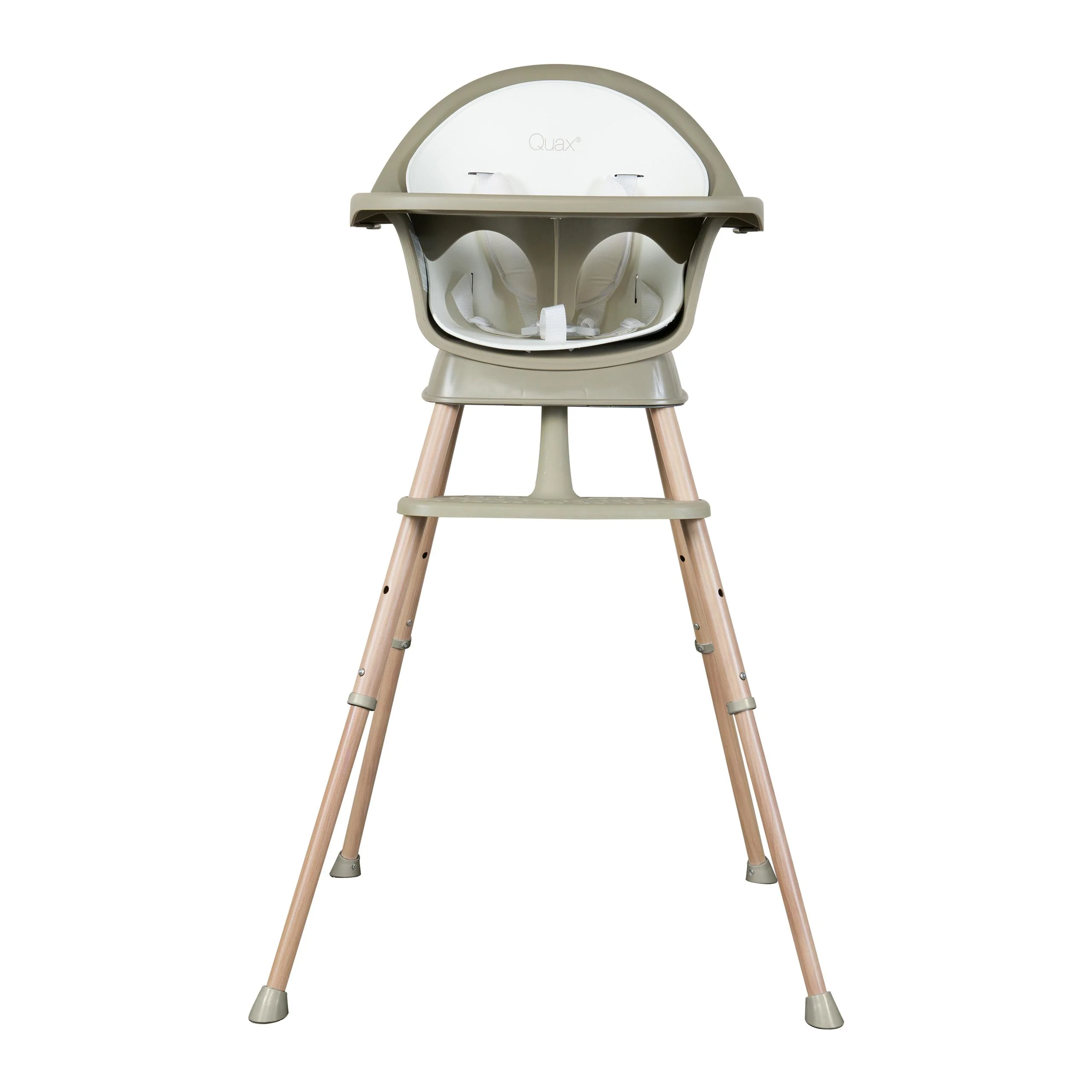 Ultimo 3 Luxe Adjustable Wooden Leg Highchair (Thyme/Natural) - Image 5