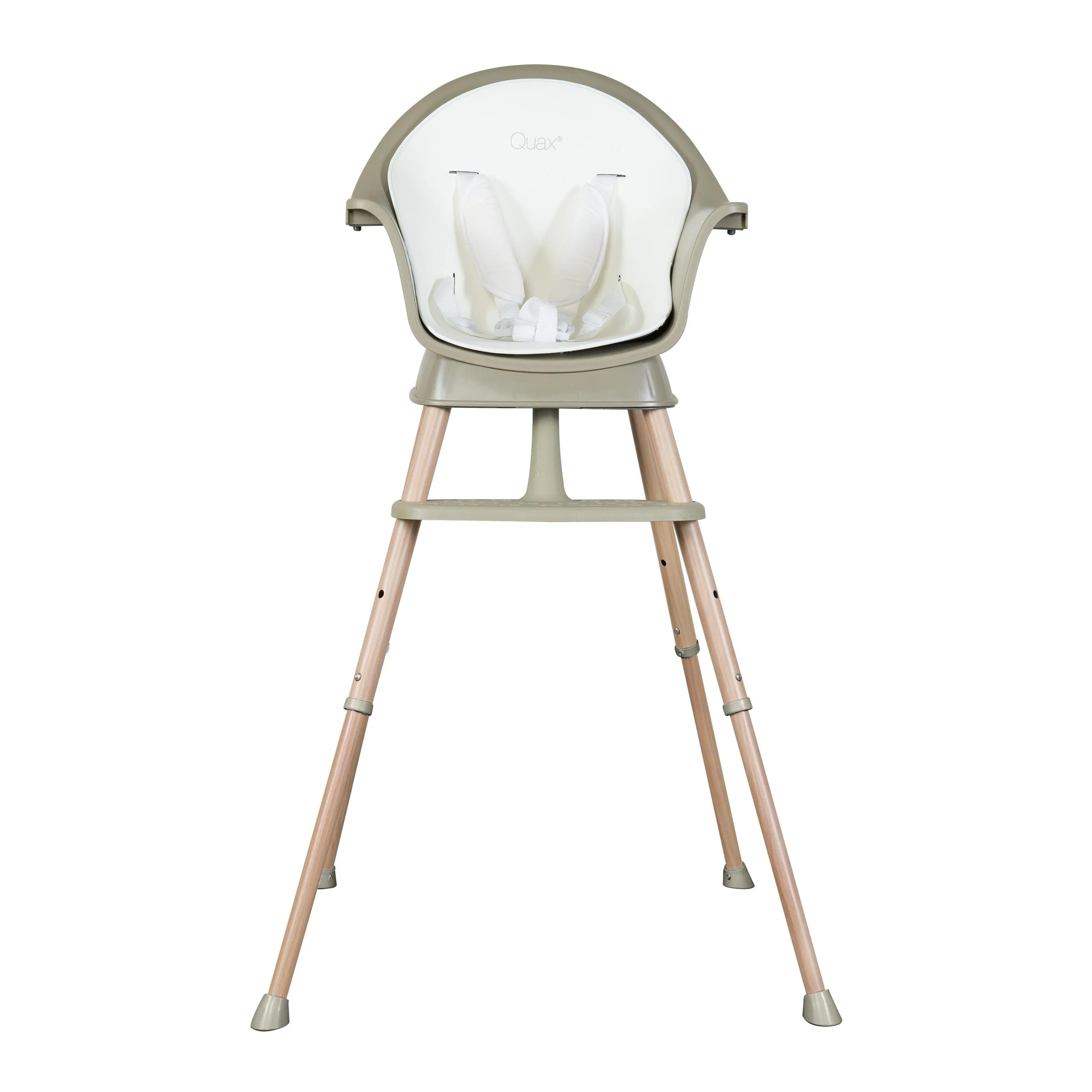 Ultimo 3 Luxe Adjustable Wooden Leg Highchair (Thyme/Natural) - Image 7