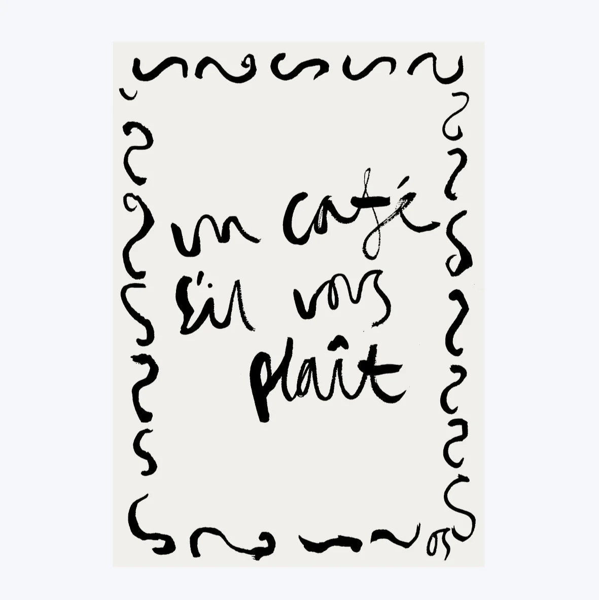 Un Café S'il Vous Plaît Art Print - Image 4