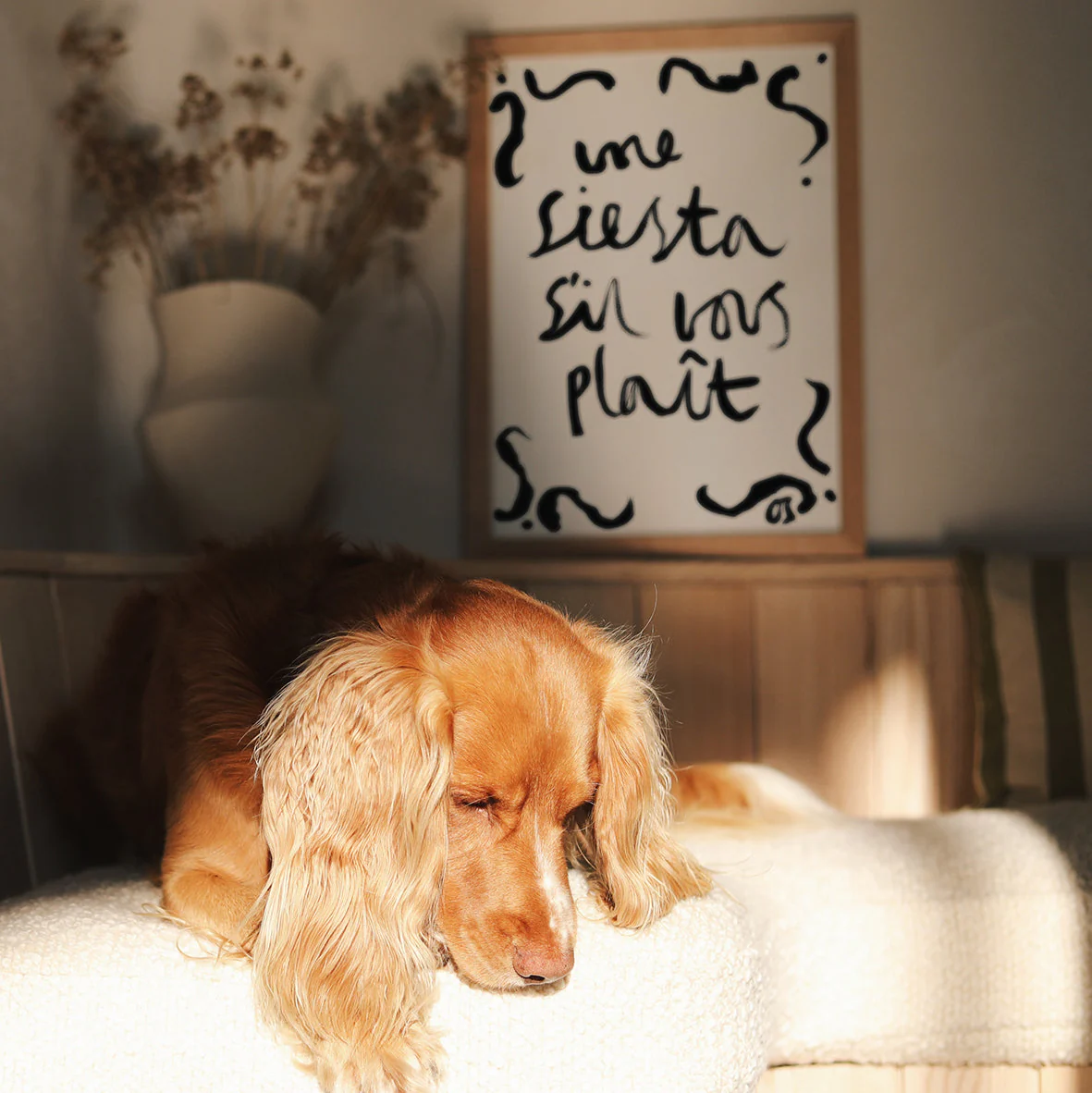 Une Siesta S'il Vous Plaît Art Print - Image 2