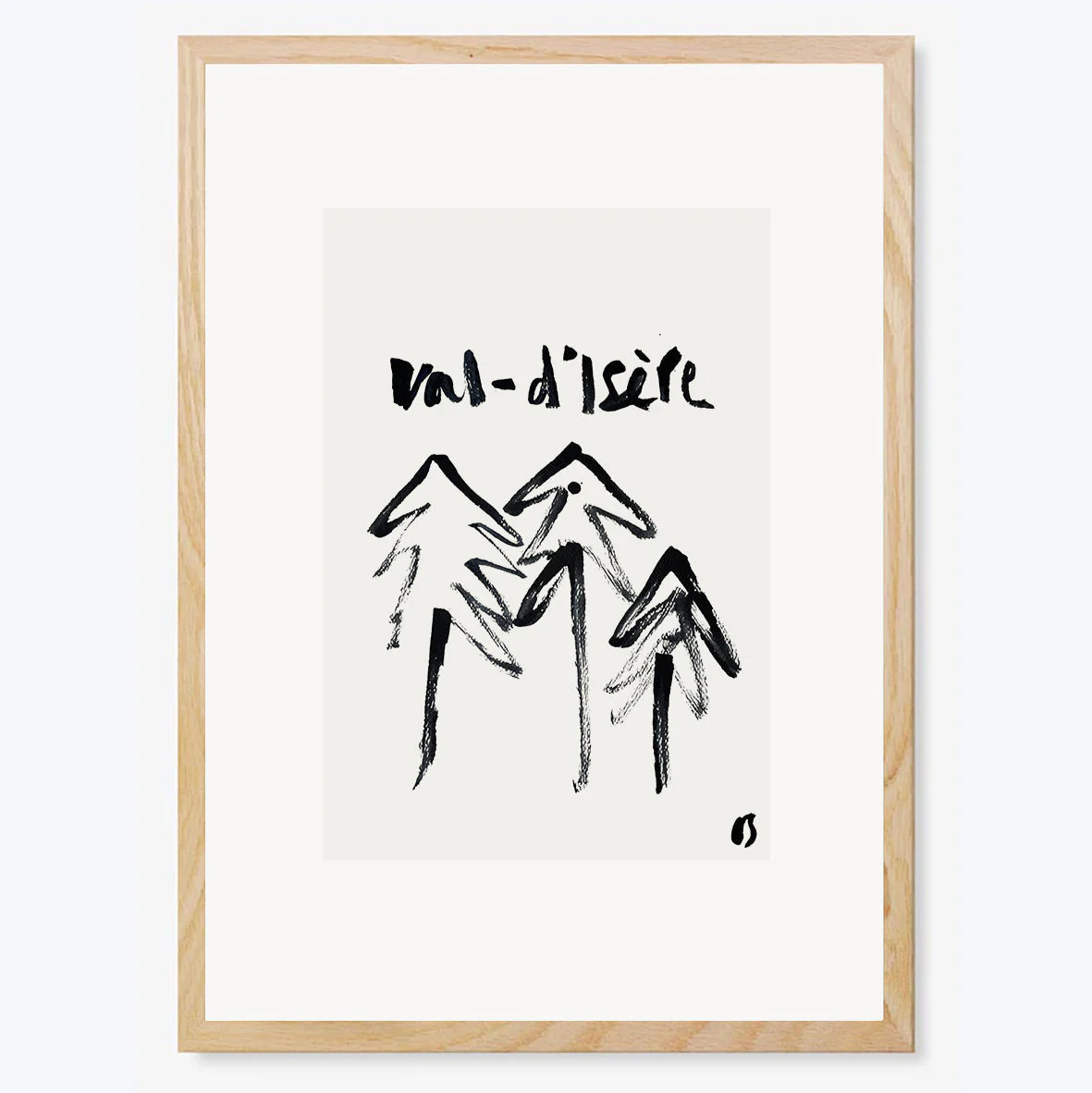 Val-D'Isère Art Print - Image 2