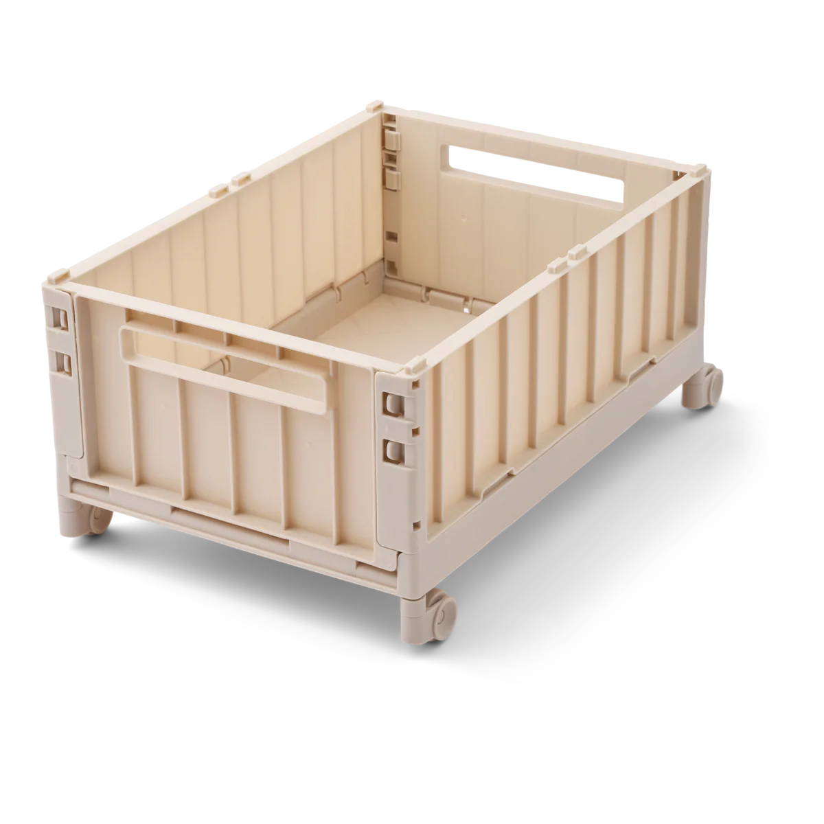 Weston Large Storage Boxes with Wheels (Sandy) - Image 3