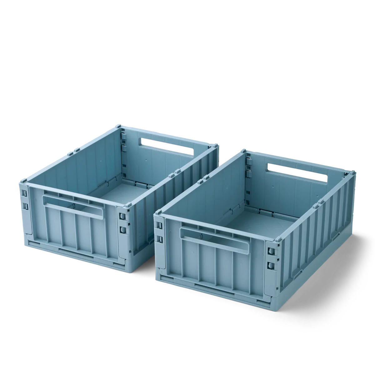 Weston Medium Storage Boxes Set of 2 (Beach Blue) - Image 3