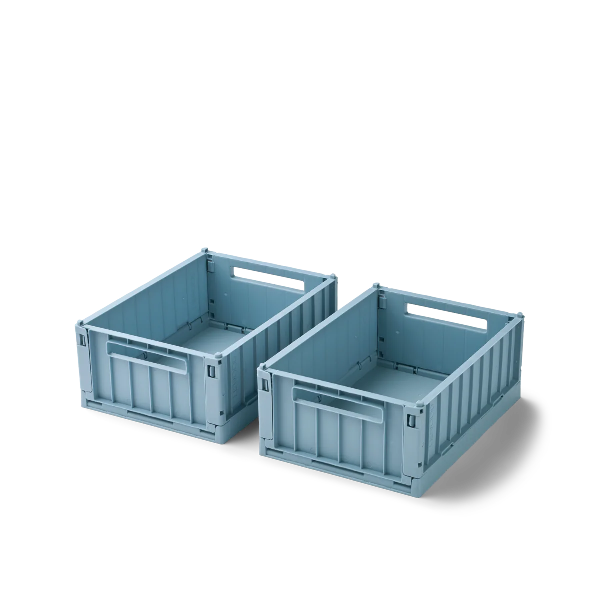 Weston Small Storage Boxes Set of 2 (Beach Blue) - Image 3