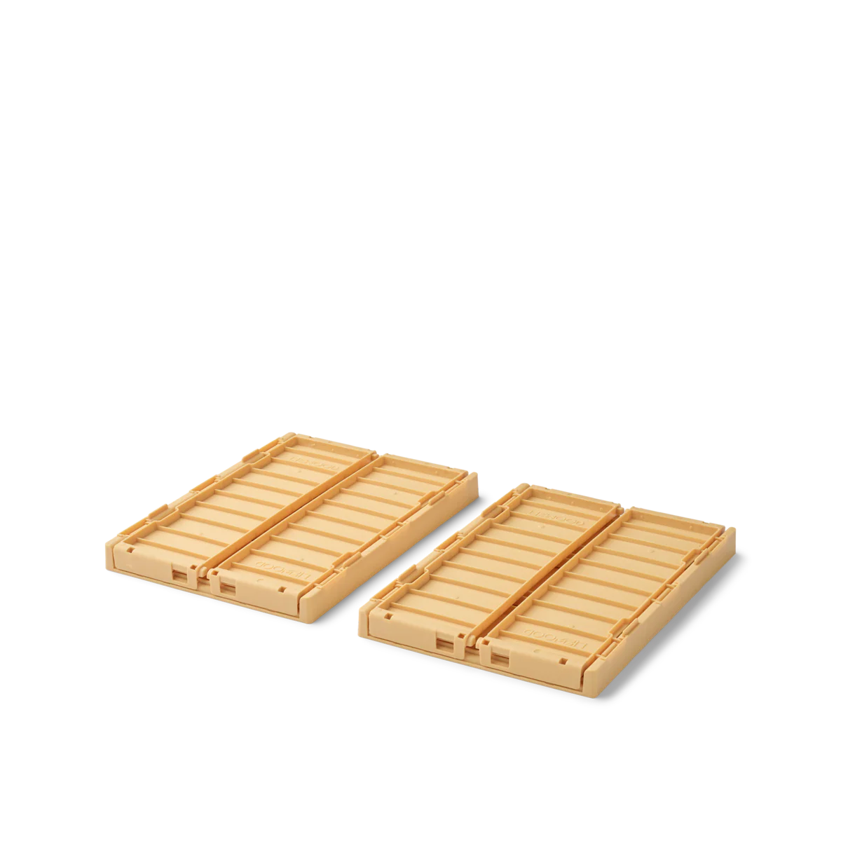 Weston Small Storage Boxes Set of 2 (Lemon Yellow) - Image 3