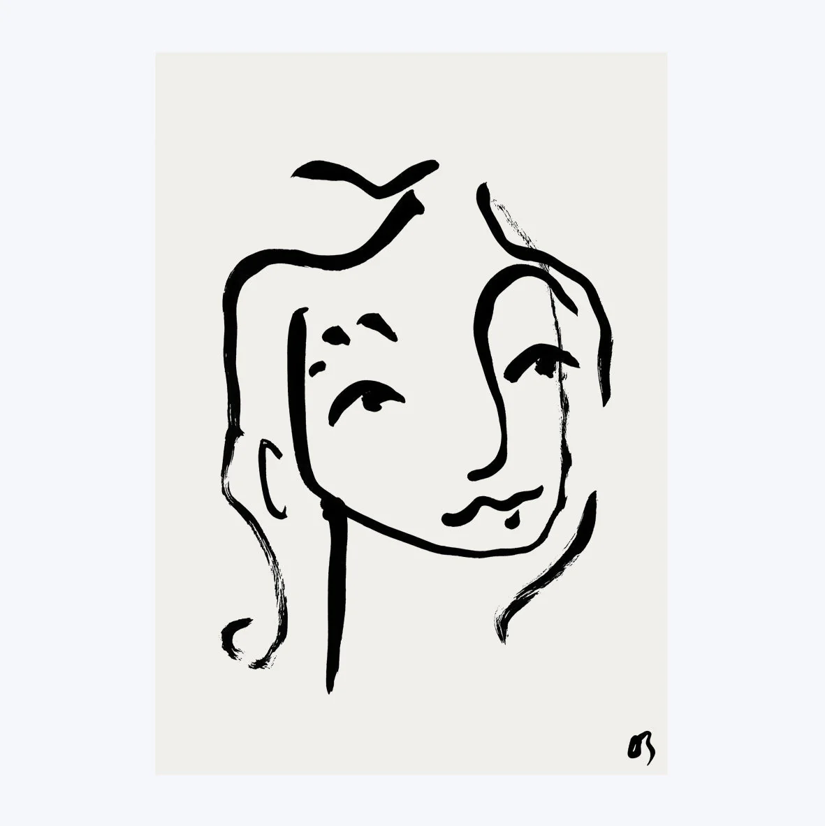Woman in the Sun Art Print - Image 2