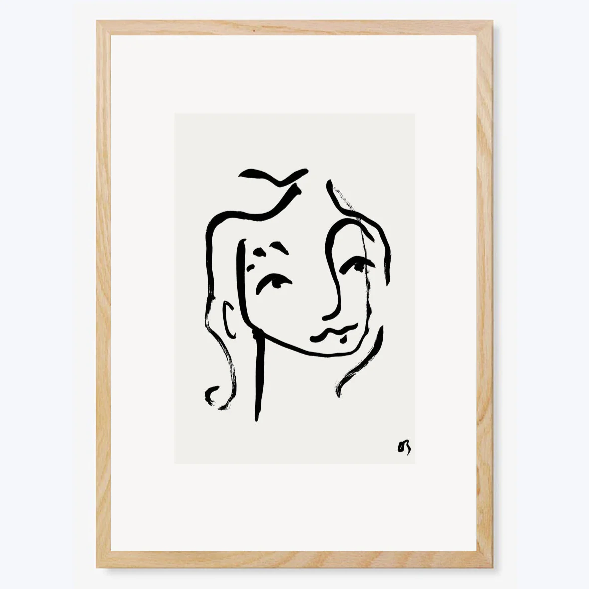 Woman in the Sun Art Print - Image 3