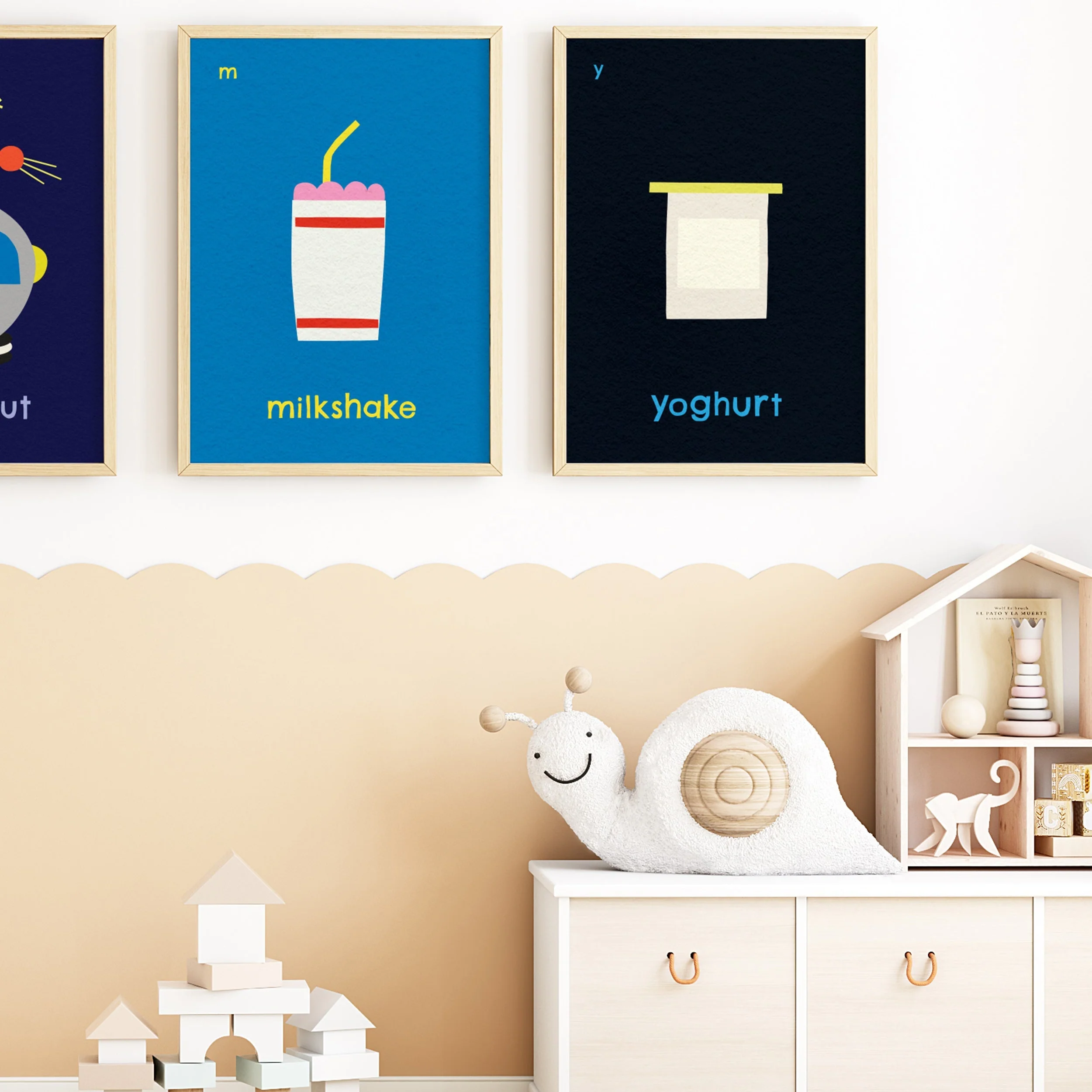 Y for Yoghurt- Alphabet Art Print - Image 3