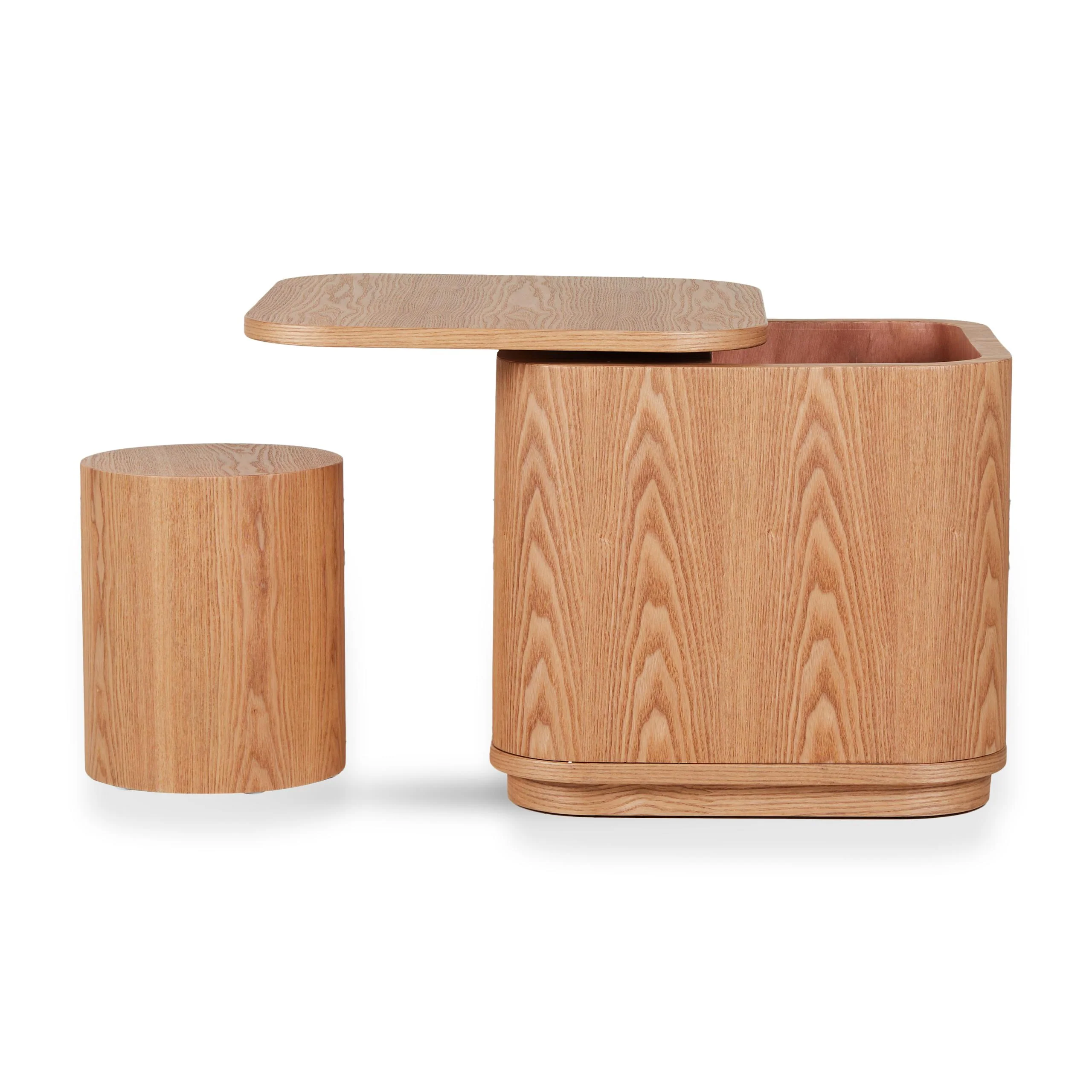 Yume Wooden Children's Stool (Natural Ash) - Image 4