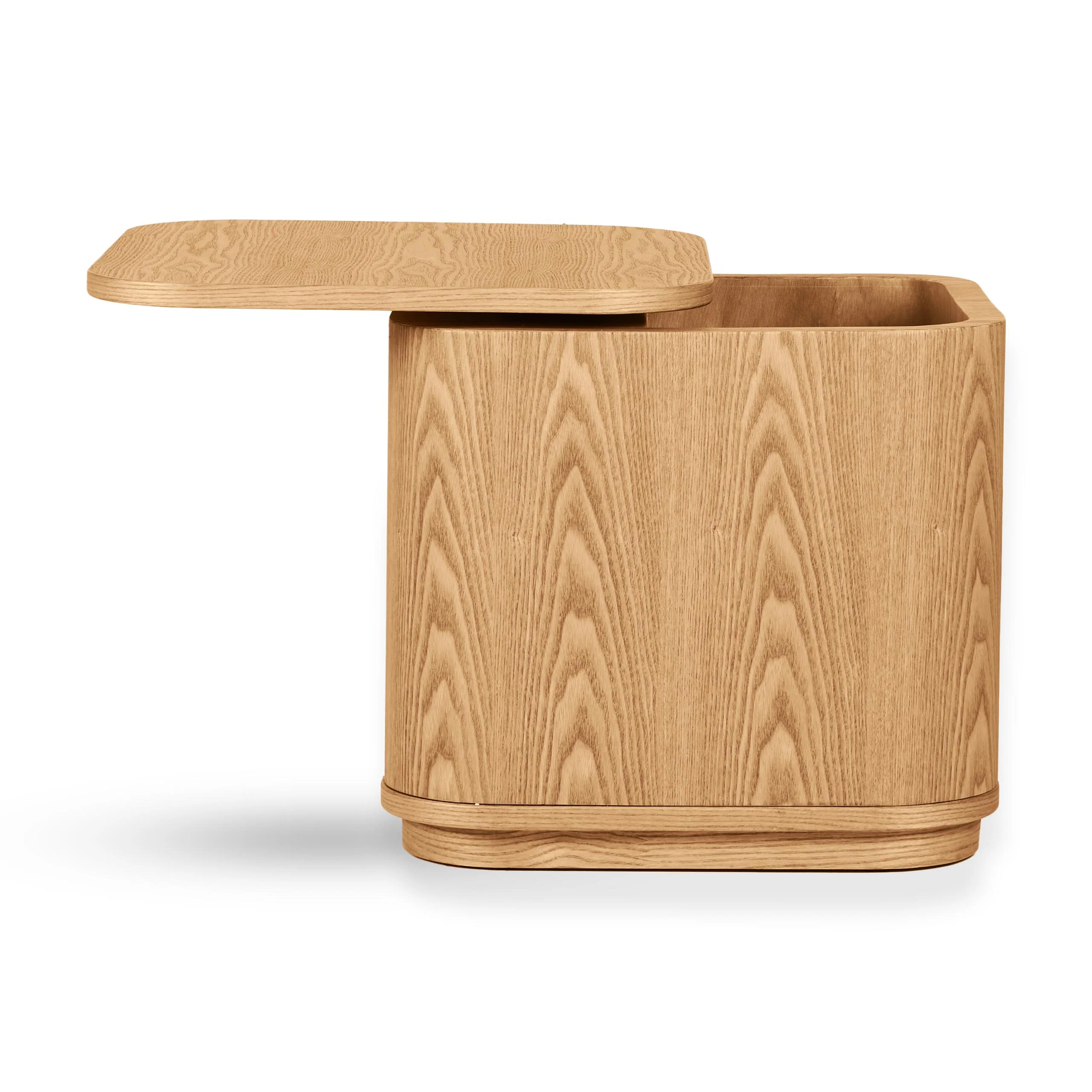 Yume Wooden Children's Storage Table (Natural Ash) - Image 4
