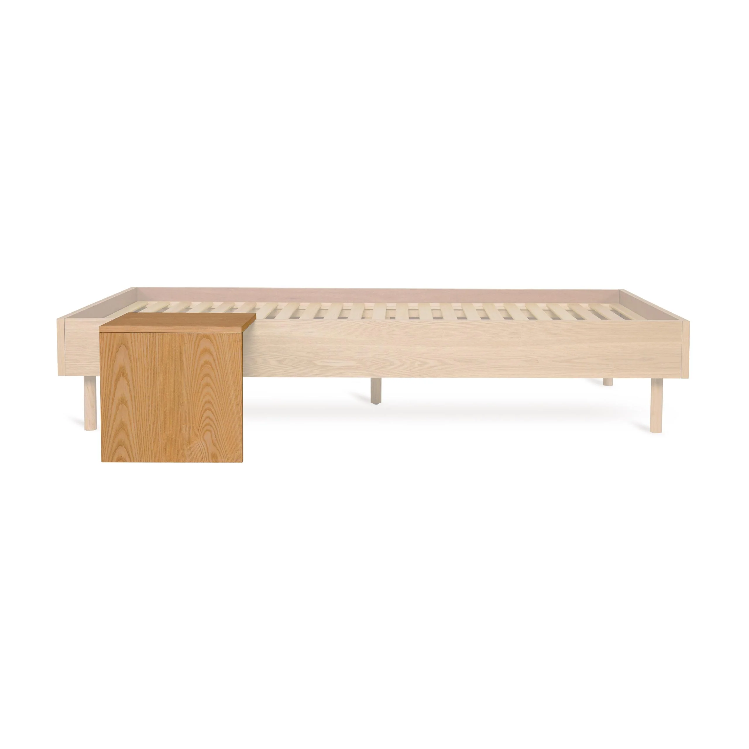 Yume Wooden Junior Bed Side Table (Natural Ash) - Image 2