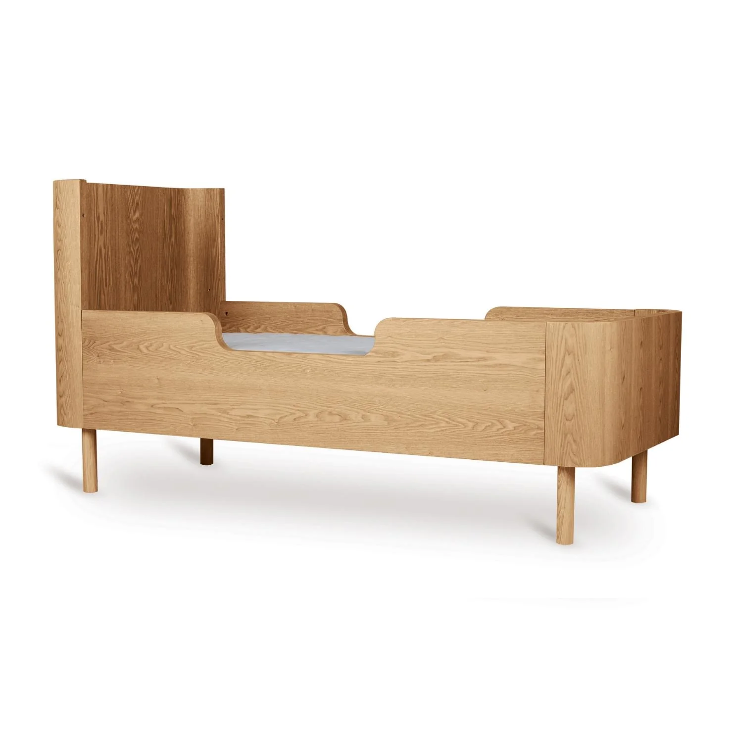 Yume Wooden Junior Extendable Bed Kit (Natural Ash) - Image 7